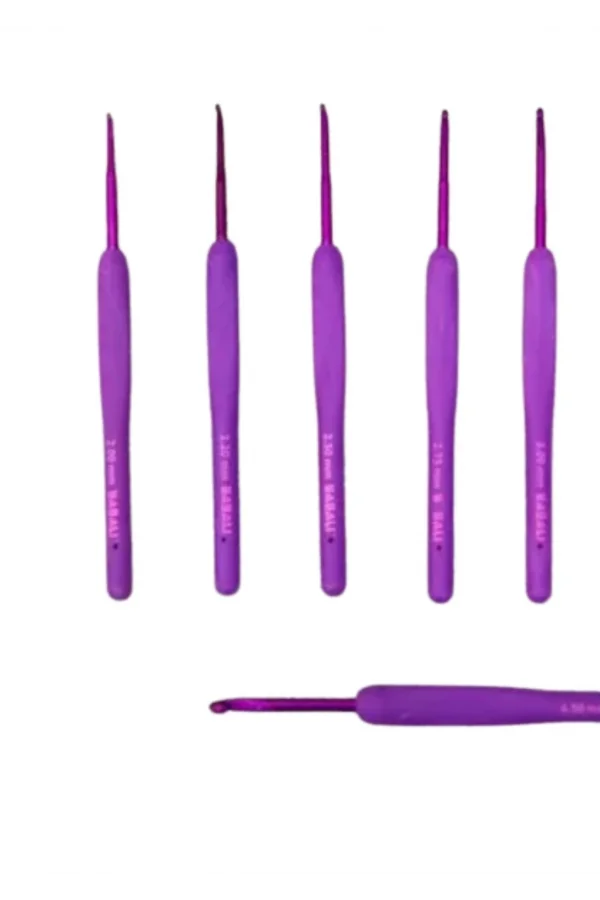 Örgü Tığ Purple  2,5 Numara