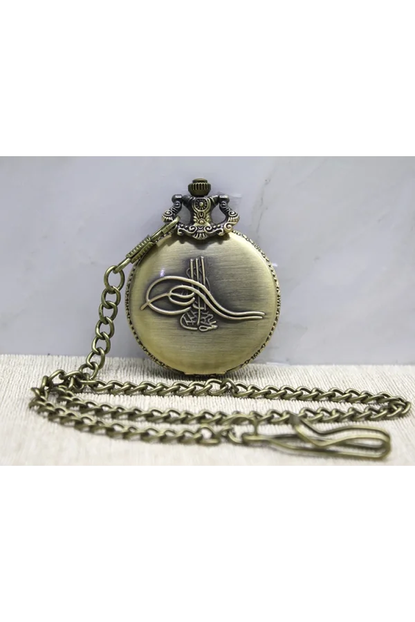 Osmanlı Tuğralı Köstekli Saat