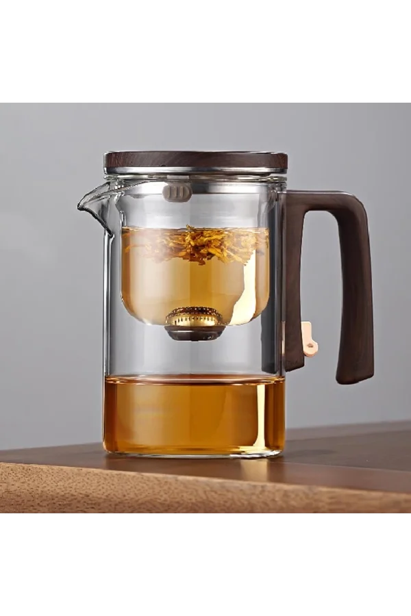 Otomatik Cam Demlik Ve 2li Bardak Seti