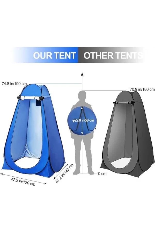 Otomatik Kamp Giyinme Çadırı