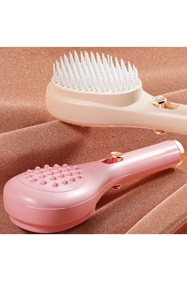 Otomatik Tuşlu Saç Masaj Tarağı