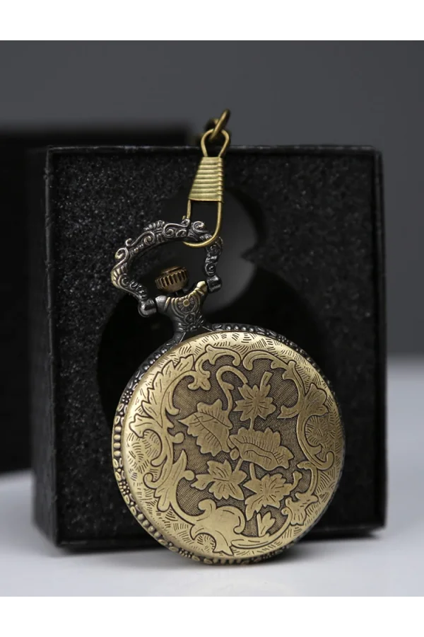 Özel Kutulu Antik Köstekli Saat Model 4