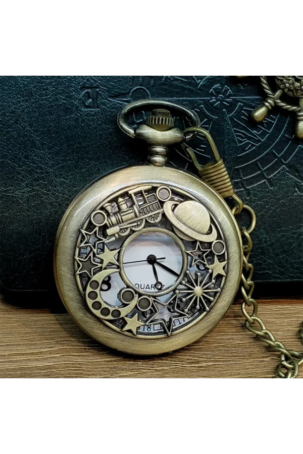 Özel Tasarım  Vintage Köstekli Saat