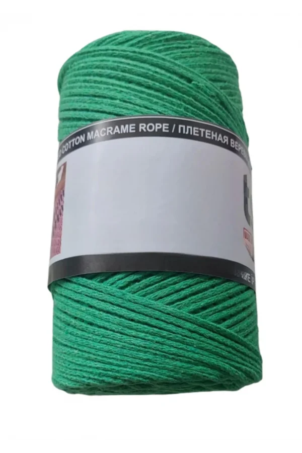 Pamuk Makrome 2 mm Açık Yeşil
