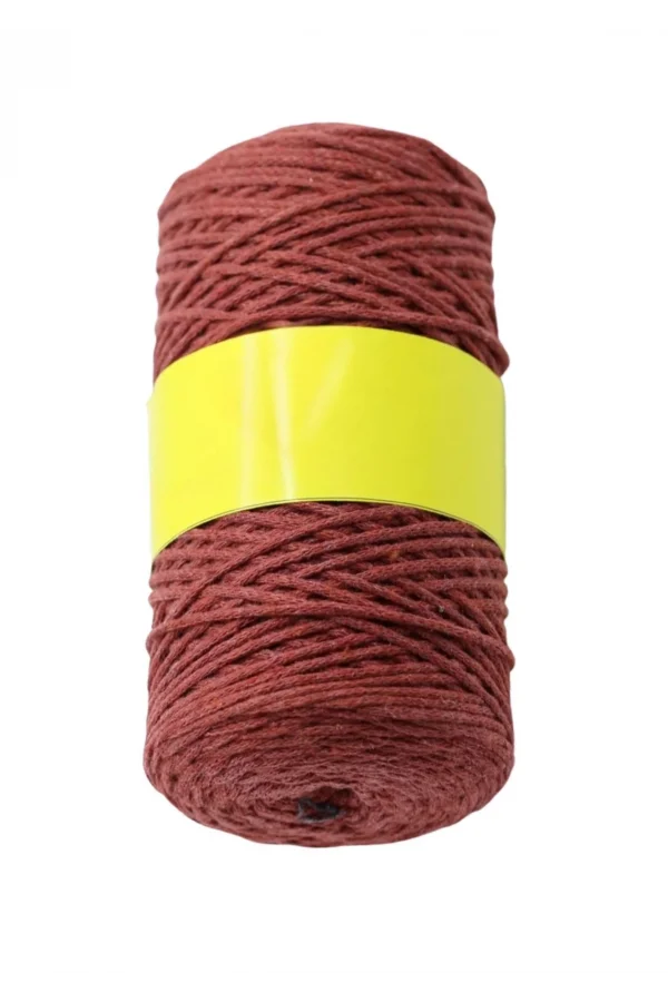 Pamuk Makrome 2 mm Kiremit