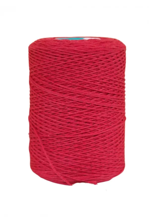 Pamuk Makrome 2 mm Kırmızı
