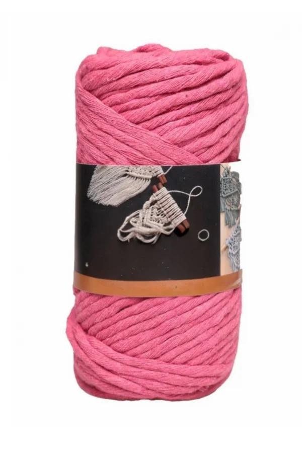 Pamuk Makrome 2 mm Şeker Pembe