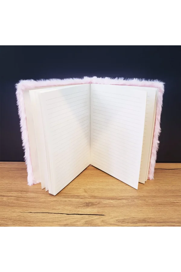 Panda Tasarımlı Peluş Defter