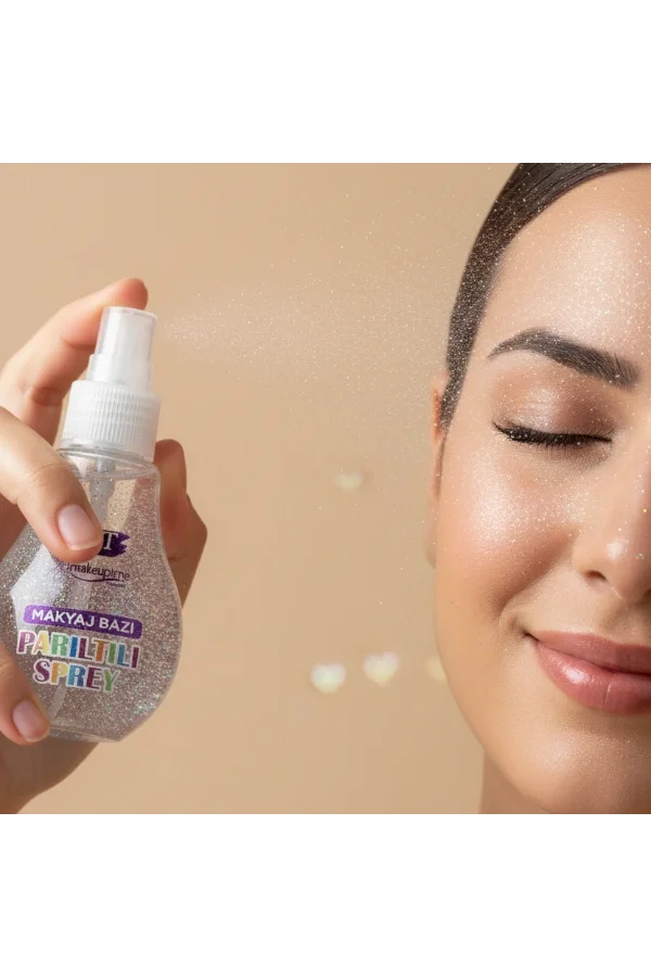 Parıltılı Sprey Makyaj Bazı