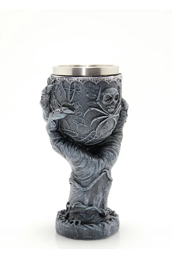 Paslanmaz Çelik El Tasarımı Kadeh Bardak Model 1