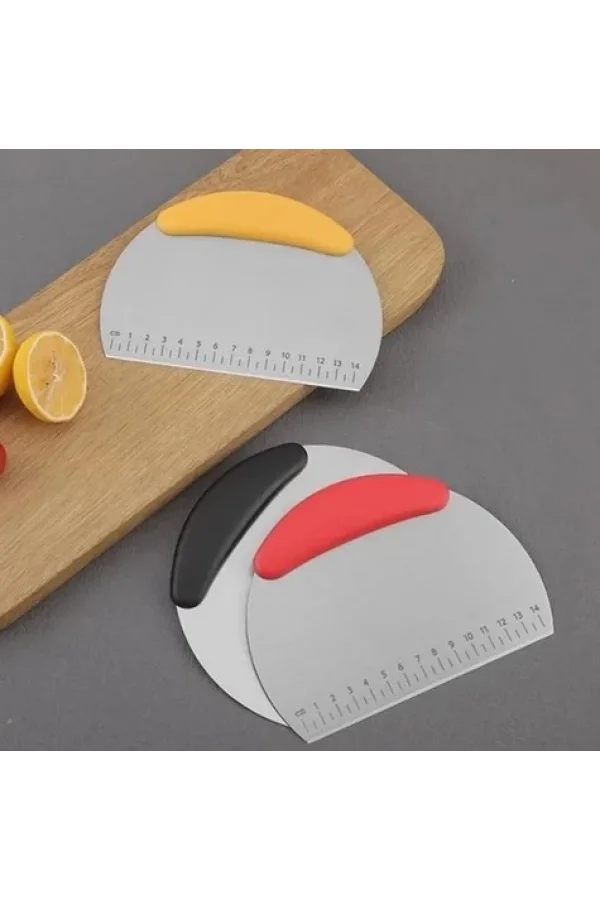 Paslanmaz Çelik Hamur Kesme ve Şekillendirme Spatulası