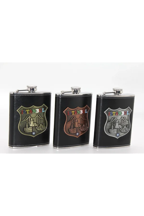 Paslanmaz Çelik İstanbul Yöresel Matara Model 1