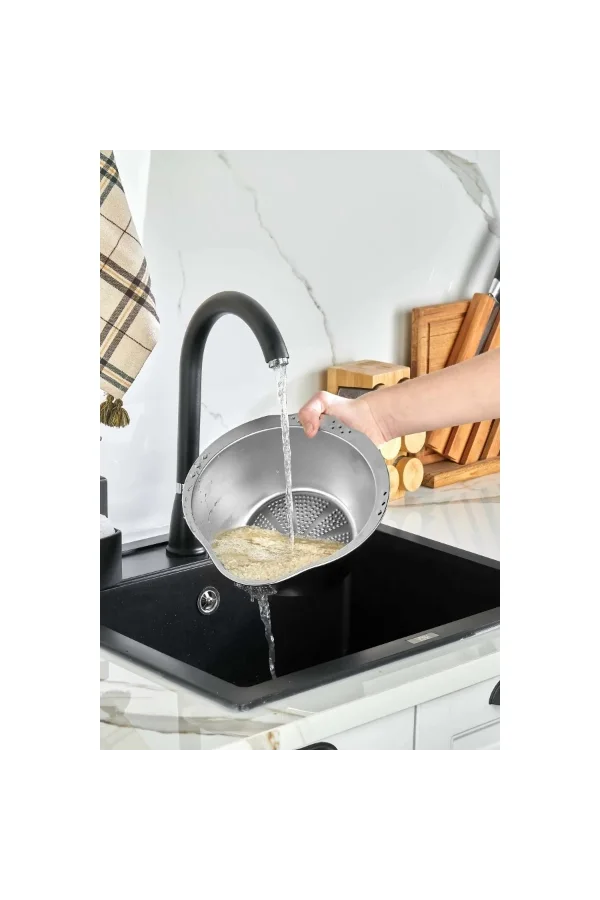 Paslanmaz Çelik Pirinç Süzgeci