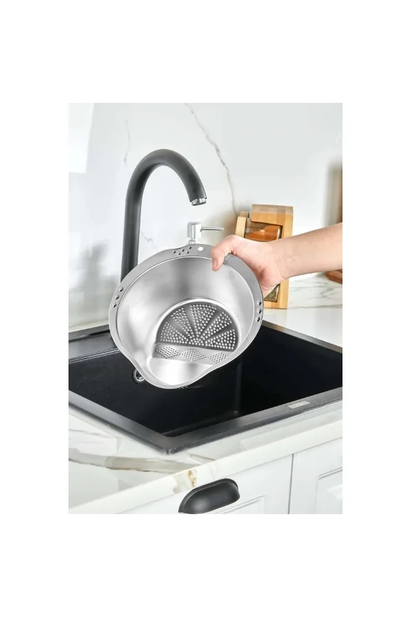 Paslanmaz Çelik Pirinç Süzgeci