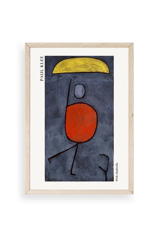 Paul Klee Ahşap Çerçeveli Tablo