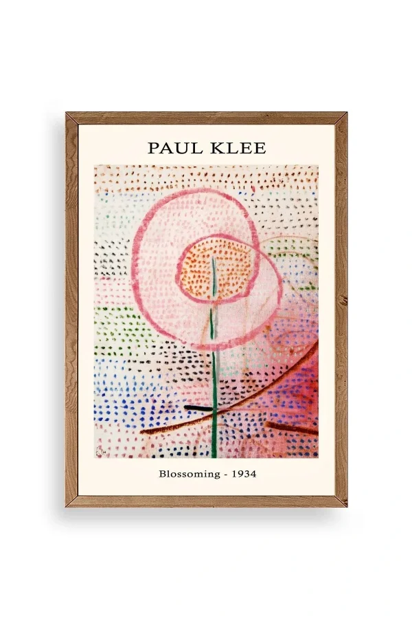 Paul Klee Ahşap Çerçeveli Tablo