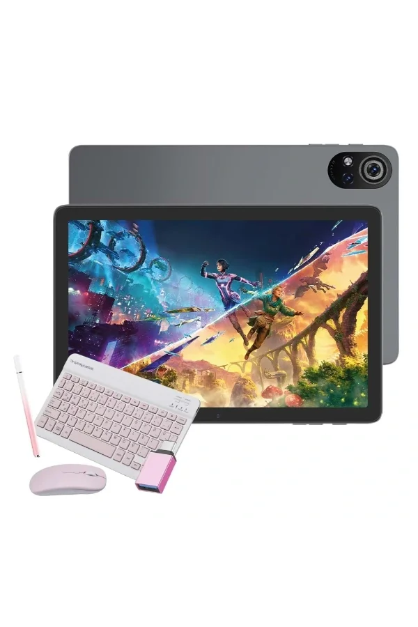 Pembe 10.1" IPS Ekran 6GB/128GB Tablet PC