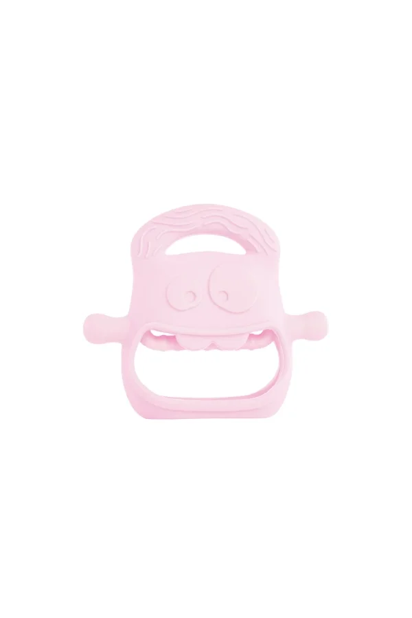 Pembe Bebek Silikon Diş Kaşıyıcı