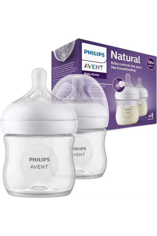 Philips Avent Natural Response PP 2li Biberon Seti, 0+ Ay 125ml SYC900/02