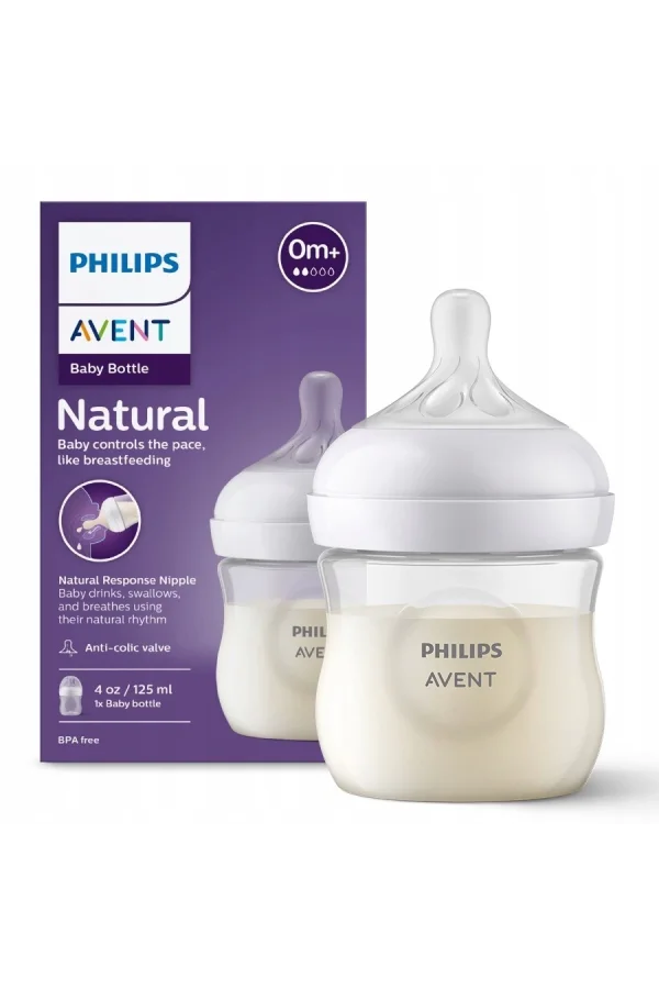 Philips Avent Natural Response PP Biberon 0 Ay+125ml SCY900/01