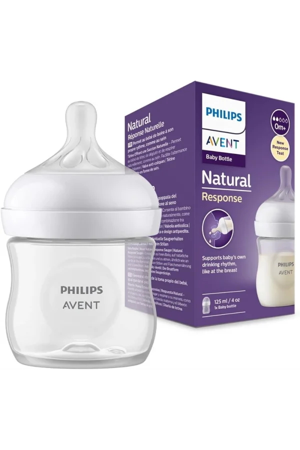 Philips Avent Natural Response PP Biberon 0 Ay+125ml SCY900/01