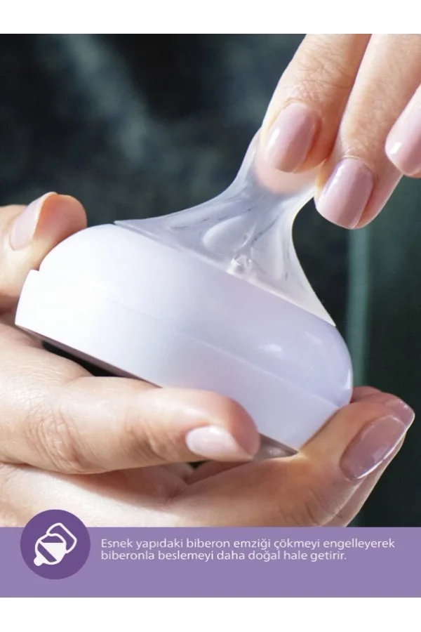 Philips Avent Natural Response PP Biberon 0 Ay+125ml SCY900/01