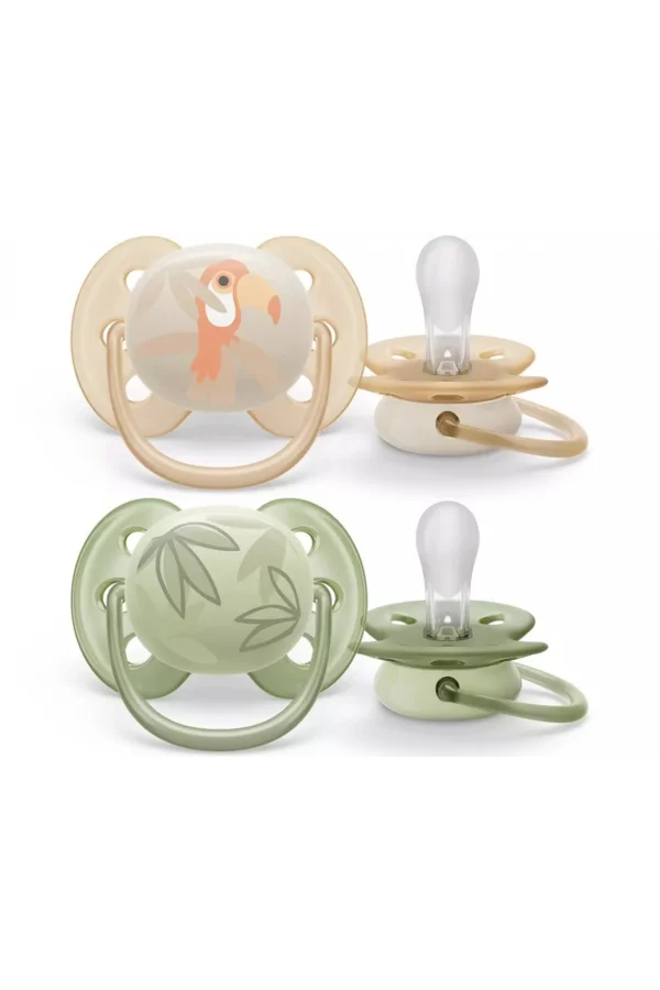 Philips Avent Ultra Soft Yumuşak 2li Emzik 0-6 Ay - SCF091/07