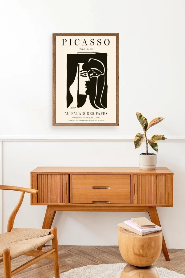 Picasso Ahşap Çerçeveli Tablo