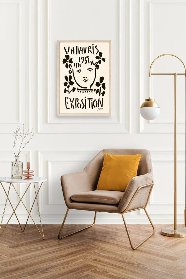 Picasso Ahşap Çerçeveli Tablo