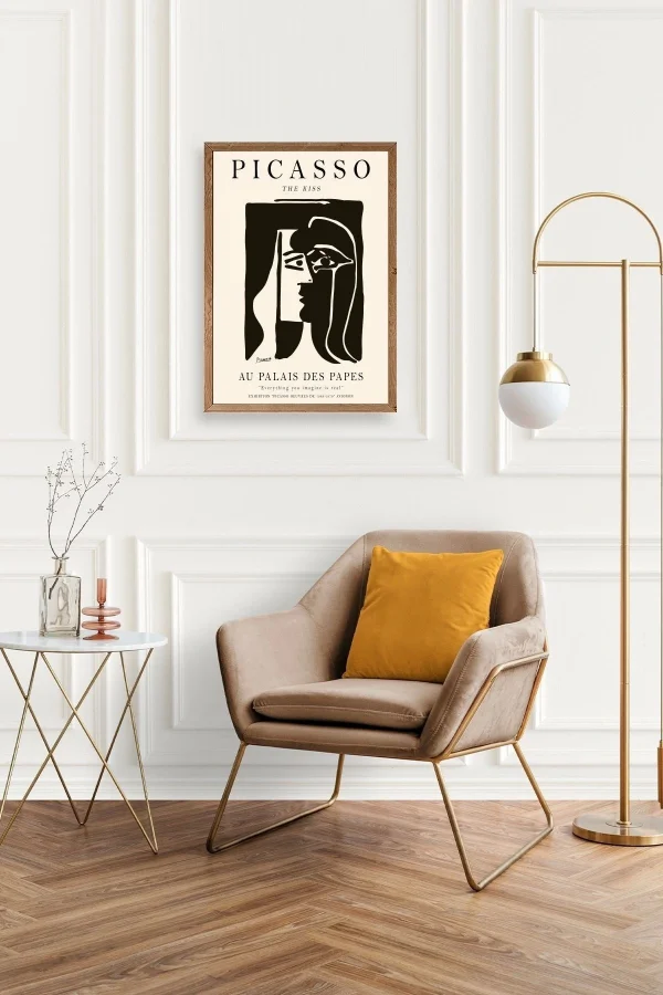 Picasso Ahşap Çerçeveli Tablo