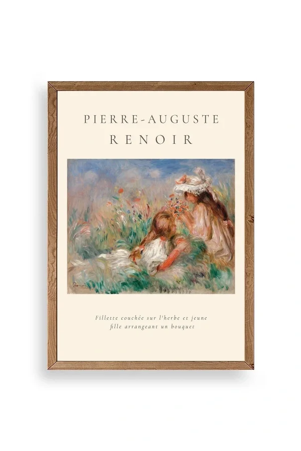 Pierre-Aguste Renoir Ahşap Çerçeveli Tablo