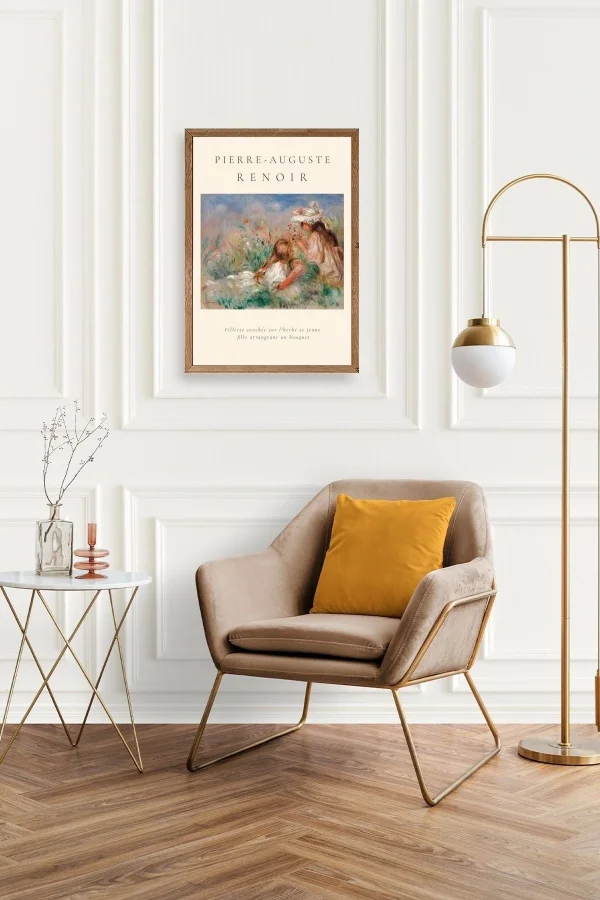 Pierre-Aguste Renoir Ahşap Çerçeveli Tablo