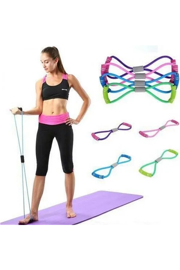 Pilates Egzersiz Direnç Lastiği