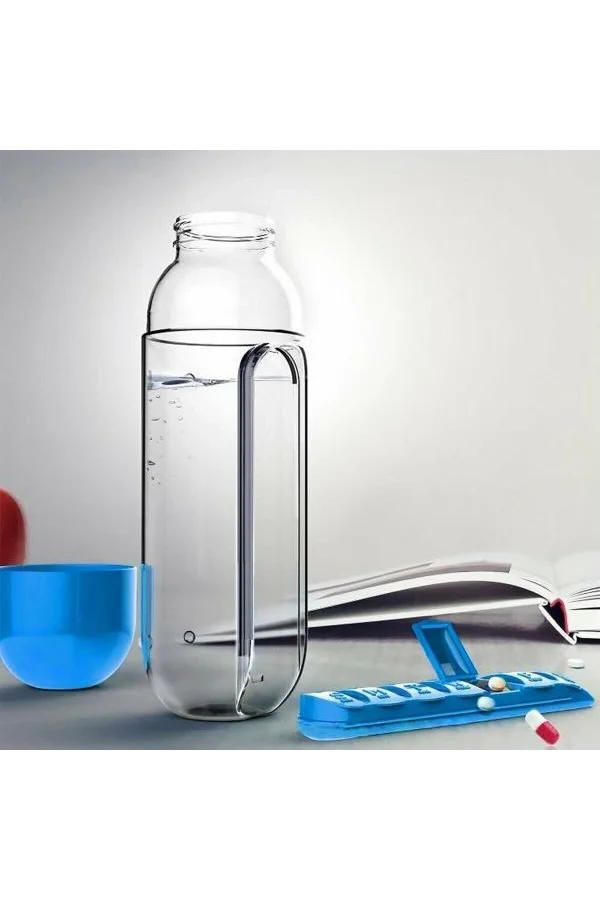 Pillbox Su Matarası