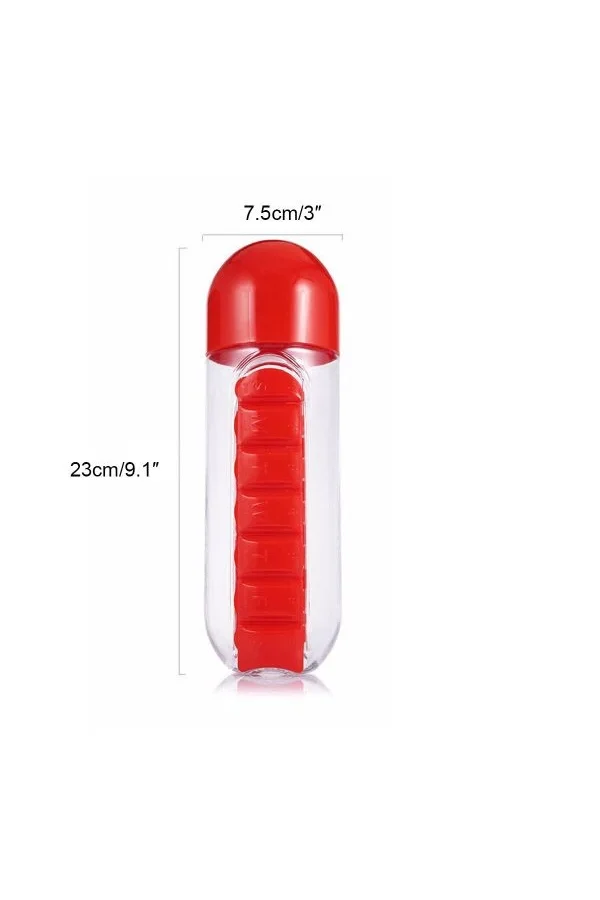 Pillbox Su Matarası