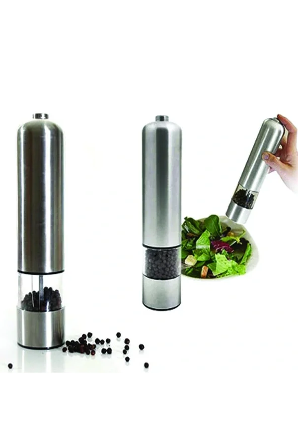 Pilli Otomatik Baharat Değirmeni