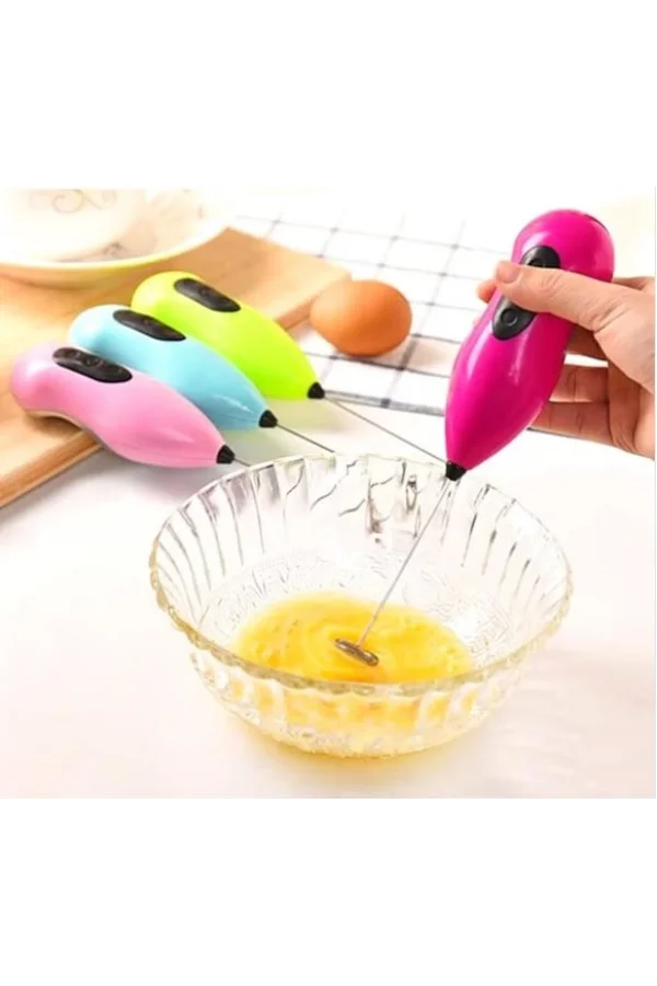 Pilli Süt Köpürtücü ve Yumurta Çırpıcı