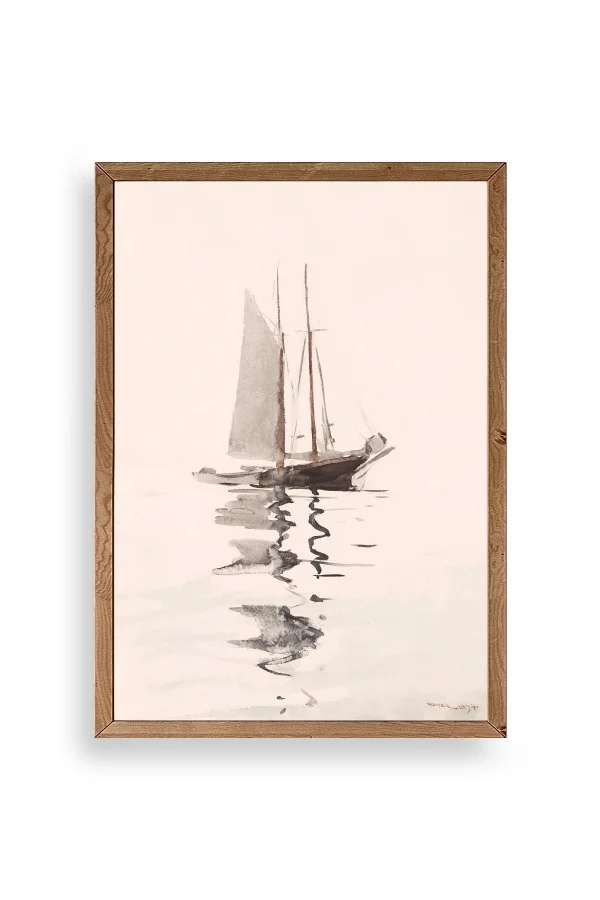 Plakaty Palma Ahşap Çerçeveli Tablo