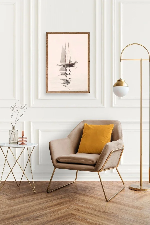 Plakaty Palma Ahşap Çerçeveli Tablo