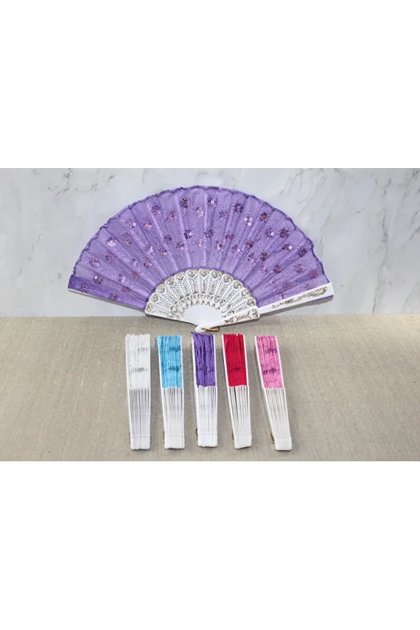 Plastik Pullu Yelpaze