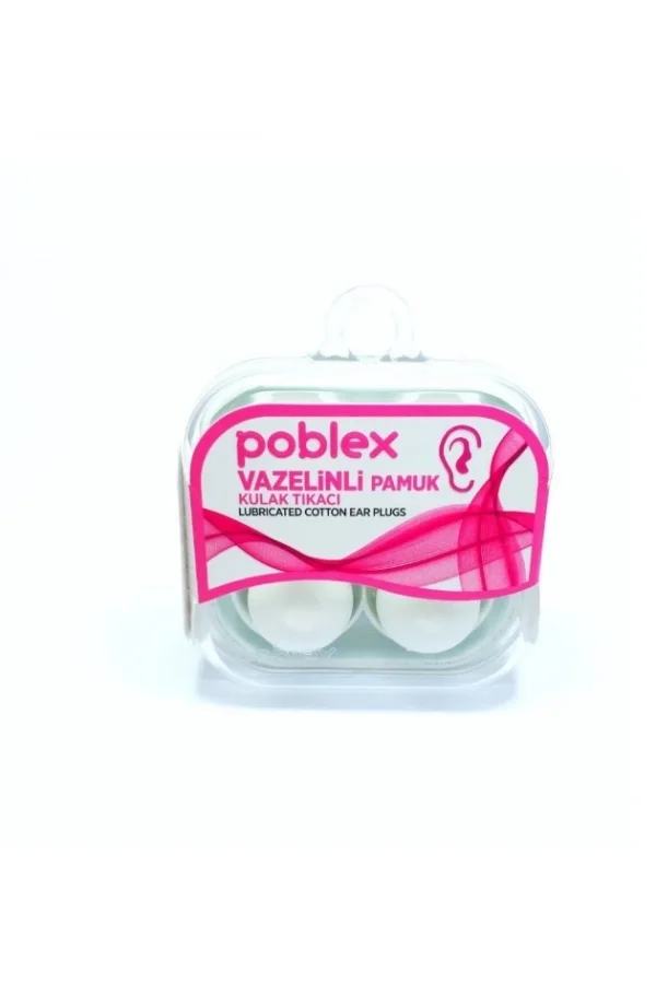 Poblex Antialerjik Silikon 2li Kulak Tıkacı