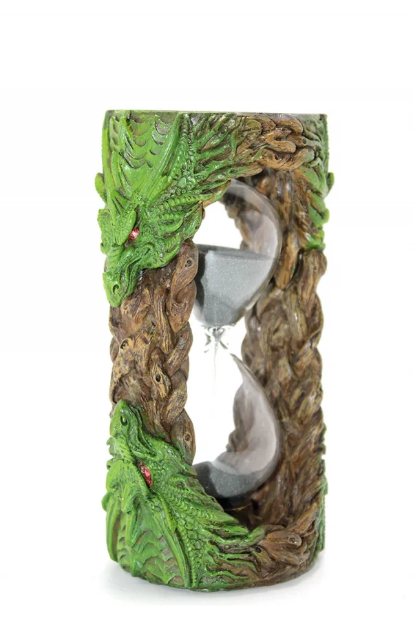 Polyester Dragon Tasarımlı Kum Saati Model 2