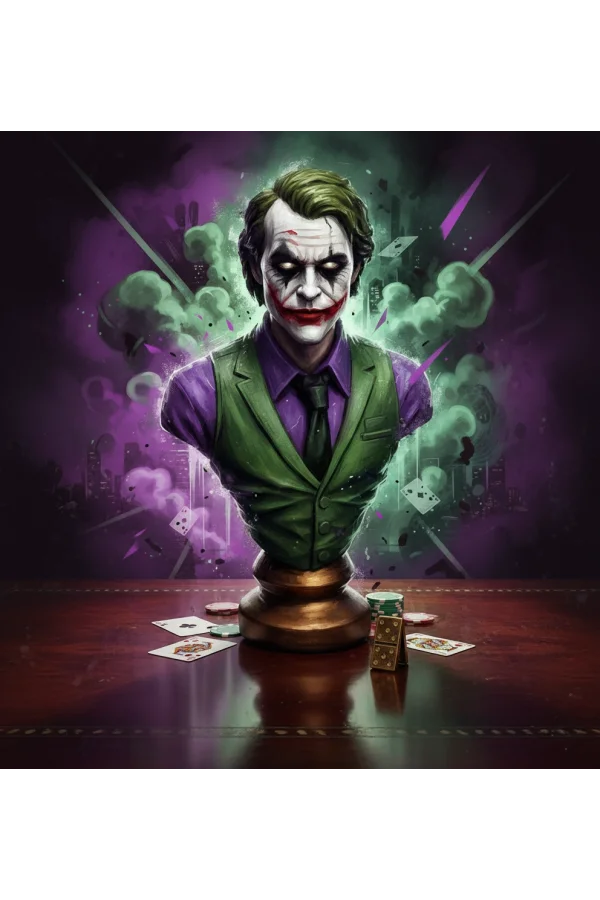 Polyester Joker Figür