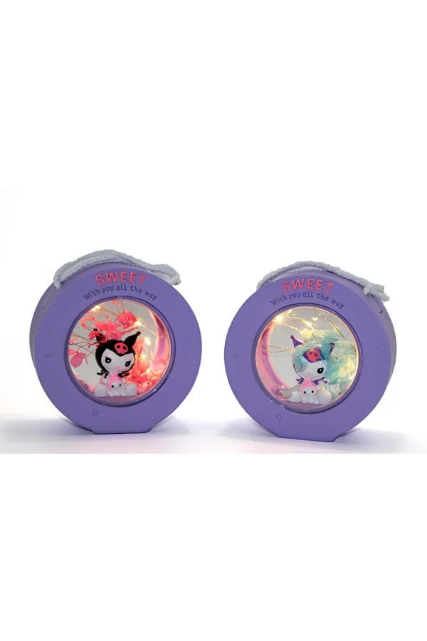 Polyester Kuromi Masa Üstü Lamba Model 2