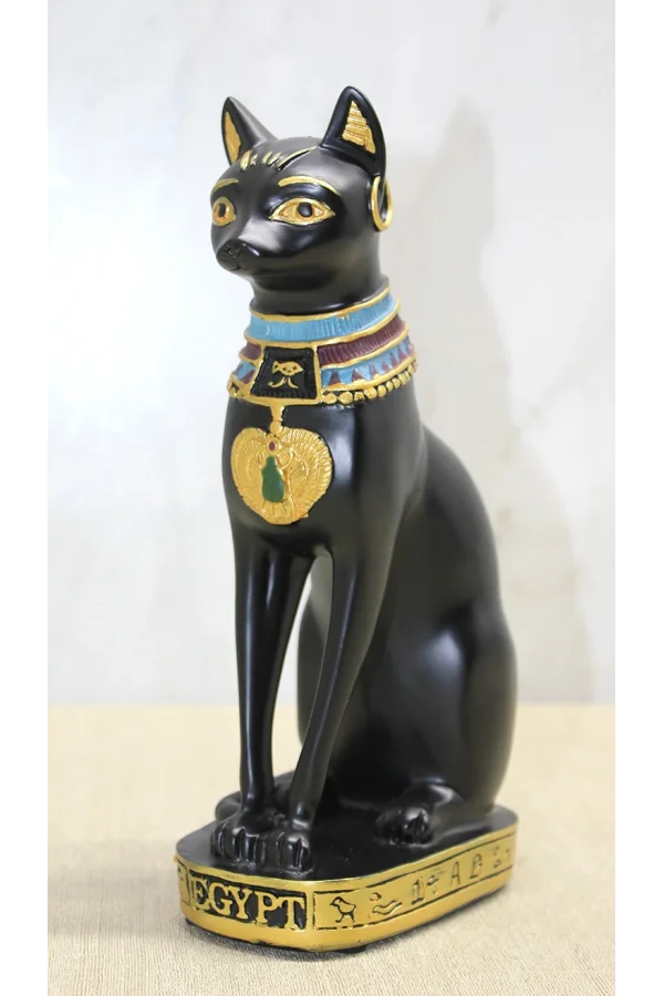 Polyester Mısır Kedisi Figür Büyük Boy