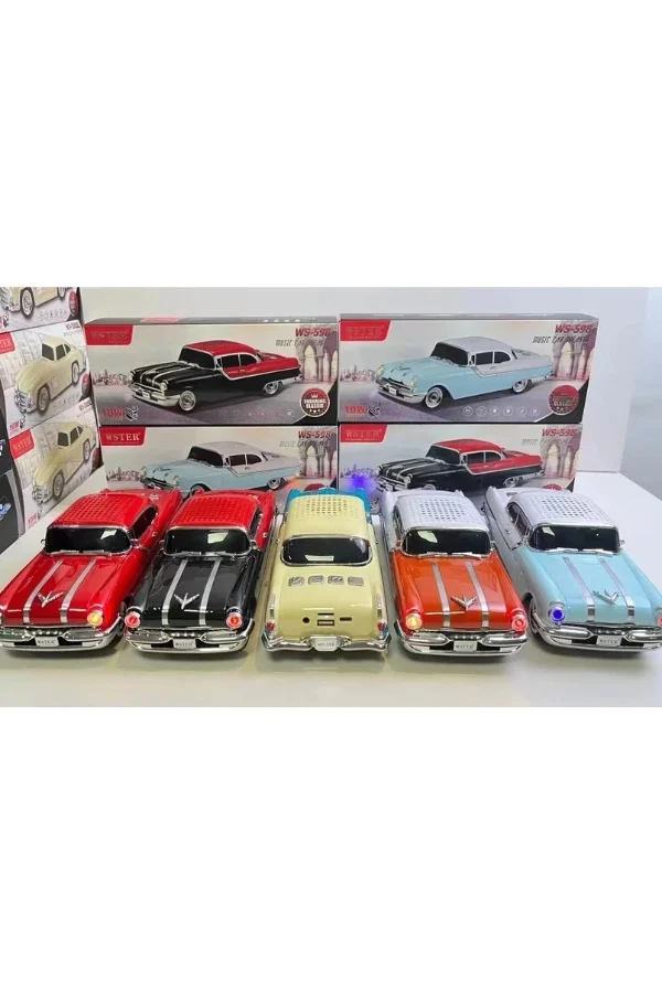 Pontiac Klasik Araba Tasarımlı Bluetooth Hoparlör