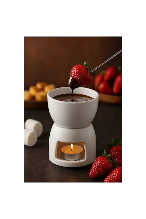 Porselen Fondü Seti