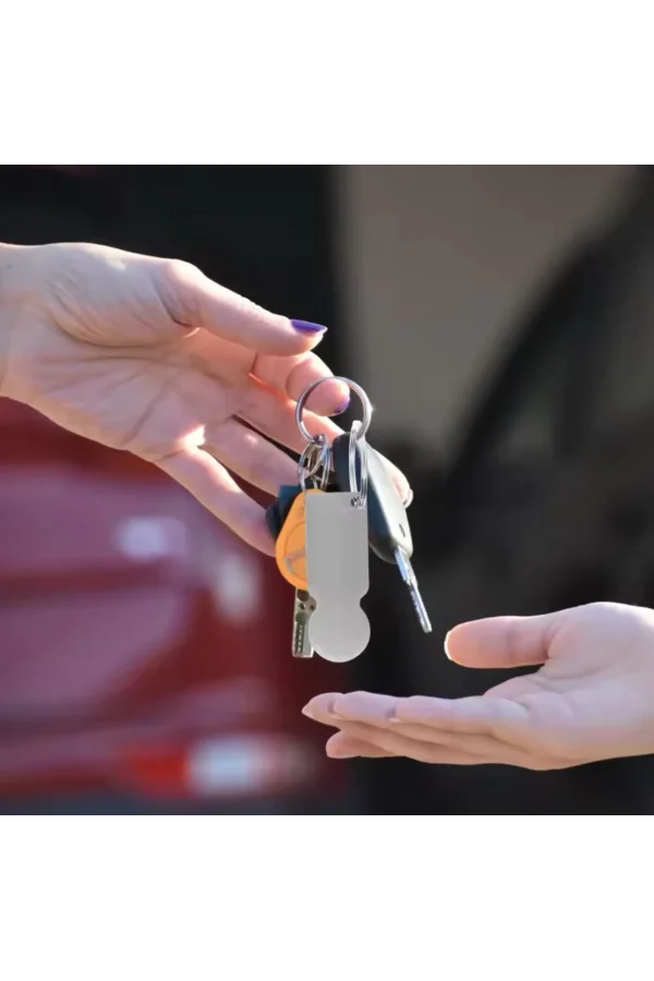 Pratik Alışveriş Arabası Anahtarlığı