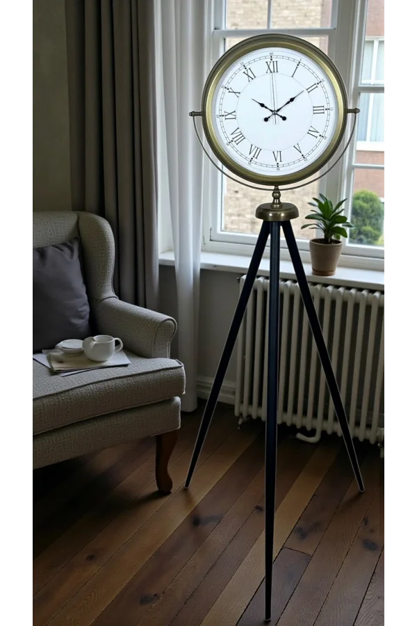 Prestij Vintage Tripod Ayaklı Saat