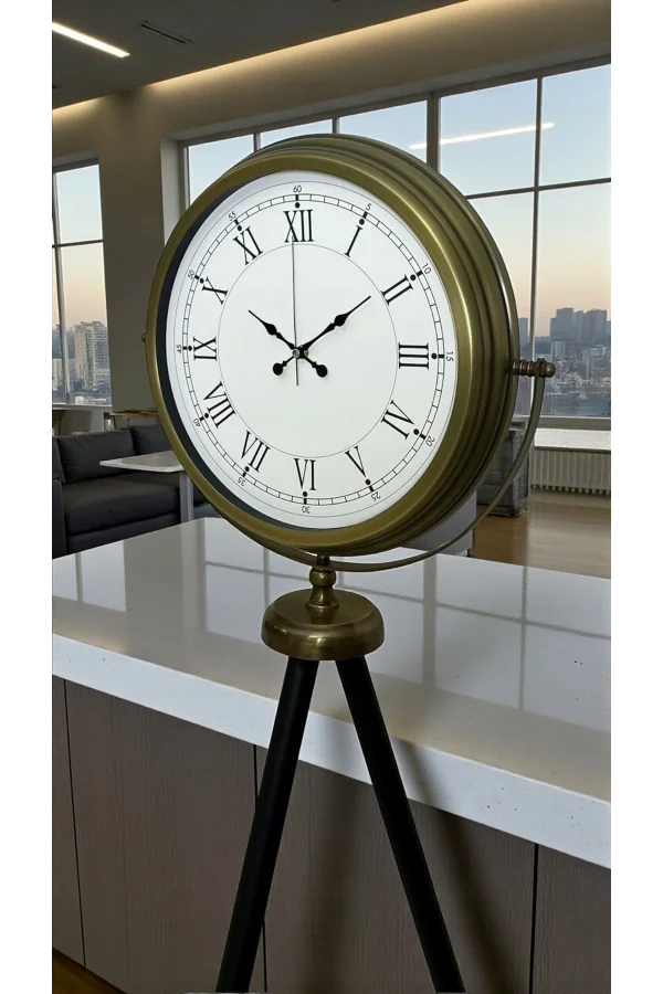 Prestij Vintage Tripod Ayaklı Saat